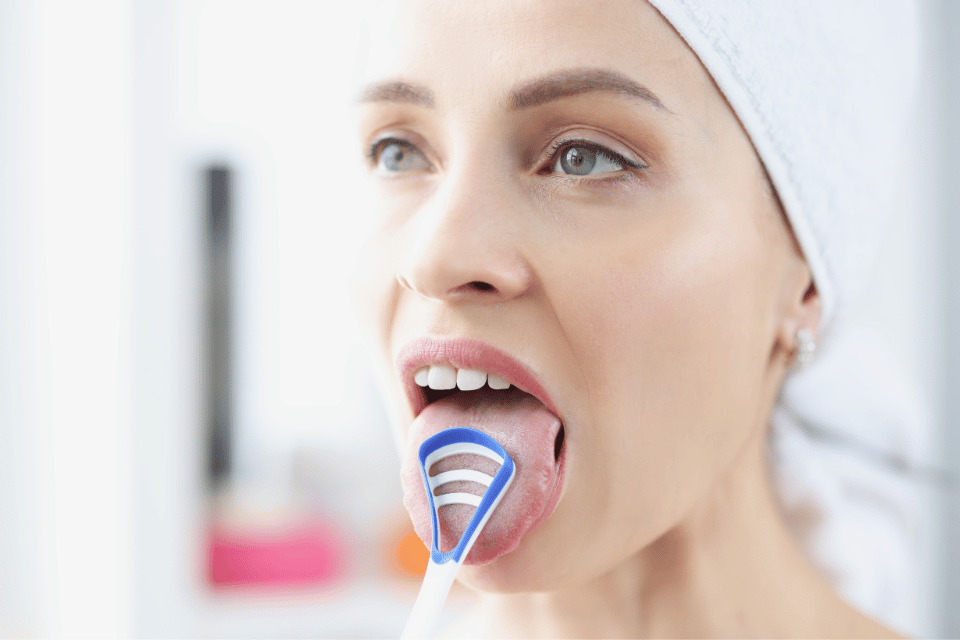 How Tongue Scraping Can Affect Heart Health