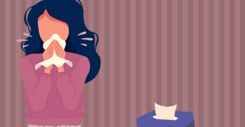 Free Cold Woman illustration and picture