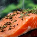 Salmon, Herbs, Food, Dish, Fish, Meat